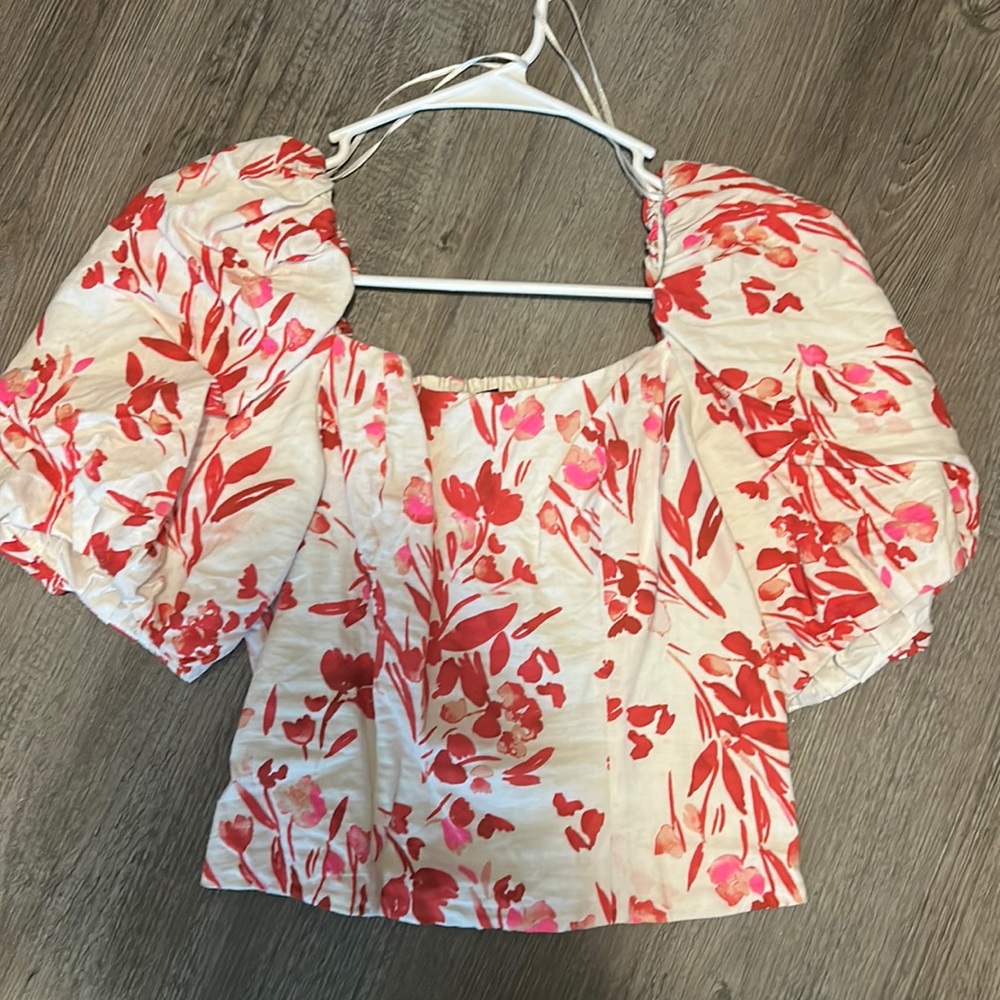 Banana republic floral top